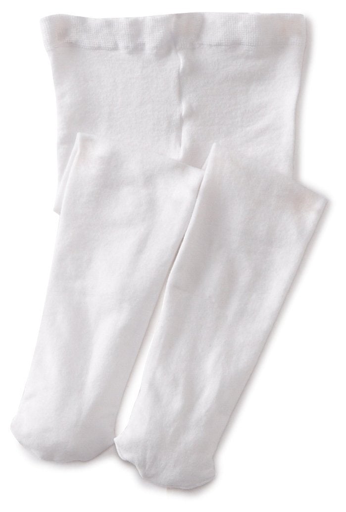 Jefferies Socks جوارب جيفري للبنات الصغيرات من بيما، بيضاء، 6-18 شهراً أمريكي - Image 1